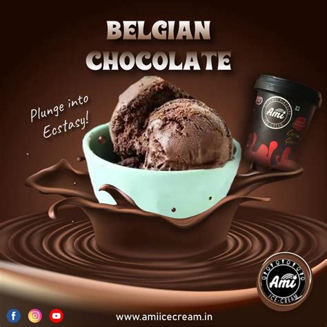 Belgian Chocolate - Ami Ice Cream