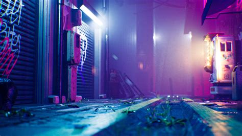 ArtStation - Cyberpunk Alleyway