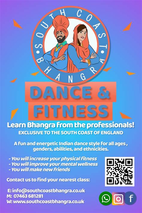 New poster for our bhangra classes... - South Coast Bhangra