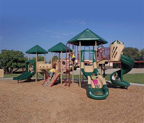 4 deck tot system | Commercial playground equipment, Playground ...