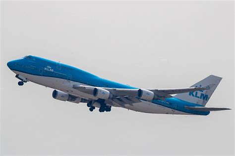 KLM's Last Boeing 747 Combi Leaves Amsterdam Schiphol Airport