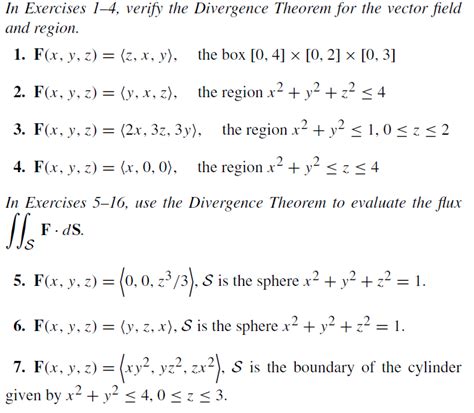 Divergence Theorem