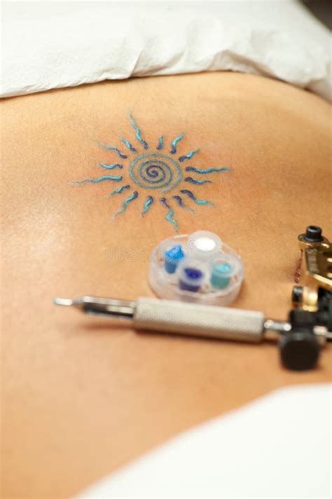 Electric pen for tattoo stock photo. Image of color, profession - 39634510