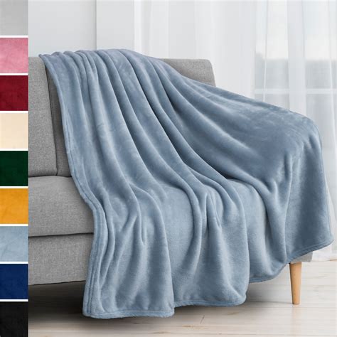 PAVILIA Fleece Blanket Throw | Super Soft, Plush, Luxury Flannel Throw ...