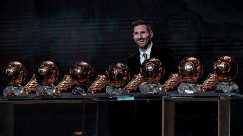 Lionel Messi wins his 7th crown? Ballon D'or 2021 winner picture leaked ...