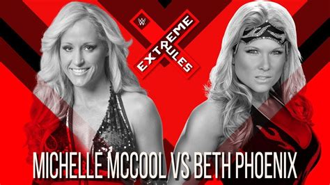 Beth Phoenix Vs Michelle McCool: Extreme Rules #WWE2K19 #WWE # ...