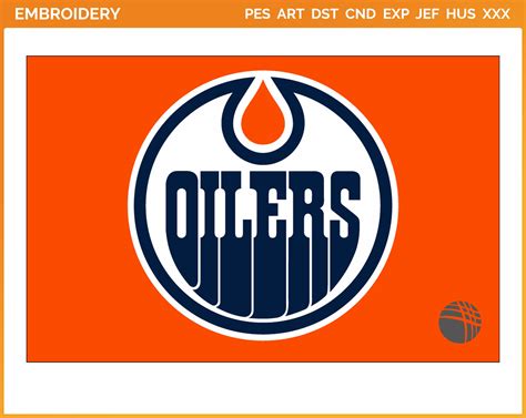 Edmonton Oilers - Jersey Logo (2017) - Hockey Sports Embroidery Logo in ...