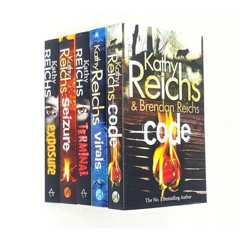 Kathy reichs virals series 5 books collection set (virals, seizure ...