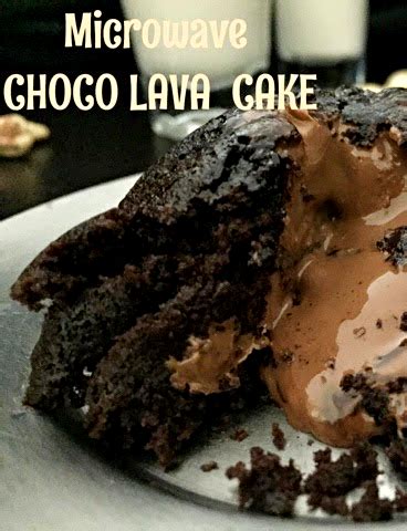 MASTERCHEFMOM: Choco Lava Cake Recipe | Microwave Choco Lava Cake in ...