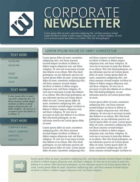 free Department Newsletter Templates newsletter templates u examples ...