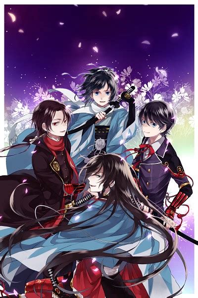 Shinsengumi Swords - Touken Ranbu - Mobile Wallpaper by ...