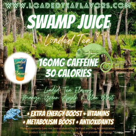 Swamp Juice Flavored 🐊 Loaded Tea Recipe – Loaded Tea Flavors