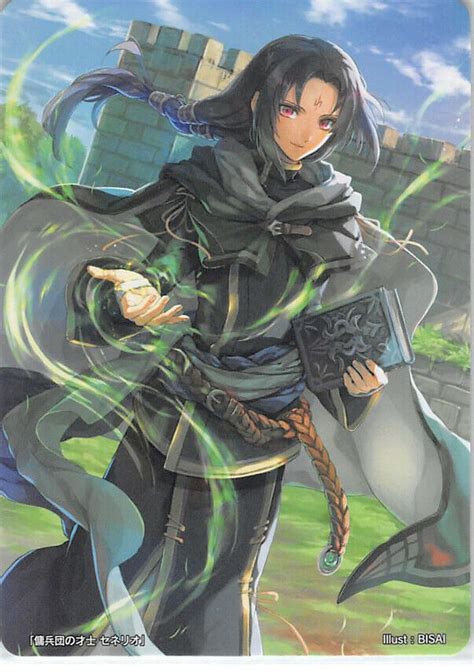 Fire Emblem 0 Cipher Marker Trading Card Soren (Senerio) Savant Radiant ...