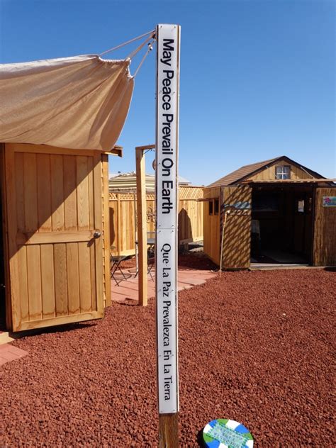 Republic of Molossia - The Peace Pole