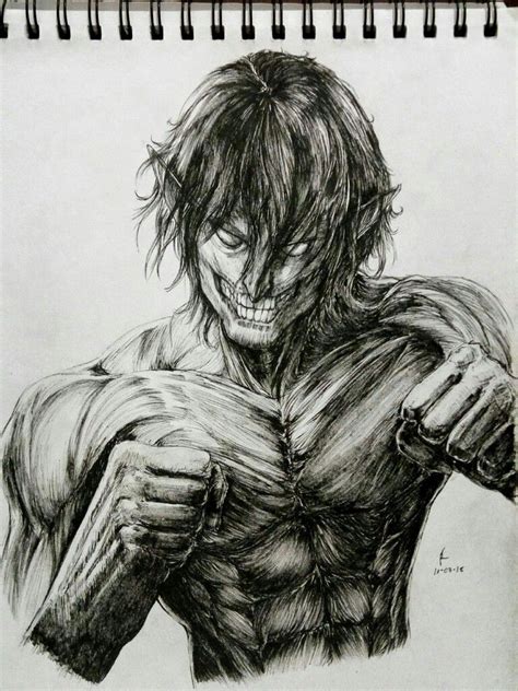 Attack On Titan Drawing Creative Art - Drawing Skill