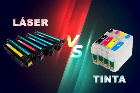 Diferencias entre la Impresión Láser y la impresión de Inyección de Tinta