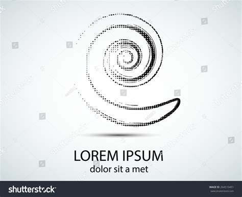 Vector Spiral Logo Design Template Spiral Stock Vector (Royalty Free ...