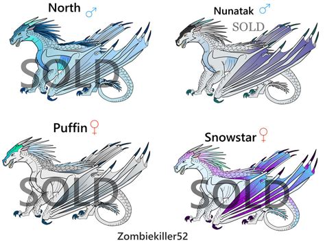 Icewing Adopts (CLOSED) by ZombieKiller52 on DeviantArt