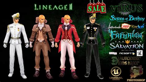 Suit Set 02 for www.La2Dream.Com server. LINEAGE II. Chronicles ...