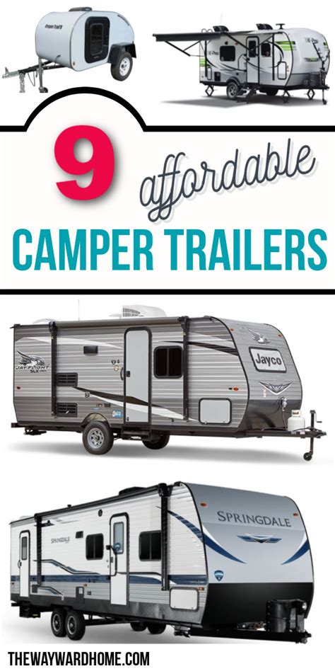 9 Awesome Camper Trailers under $10,000 - The Wayward Home 2024