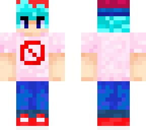 Boyfriend FNF | Minecraft Skin