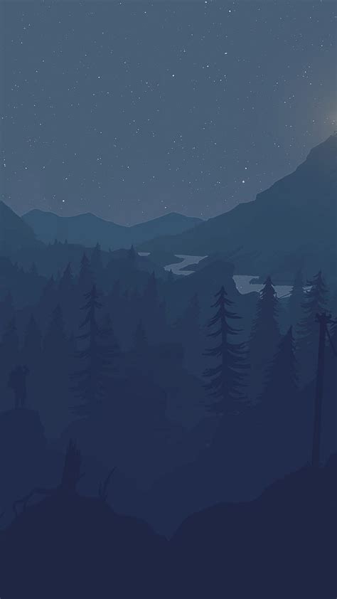 Firewatch Night, nature, HD phone wallpaper | Peakpx