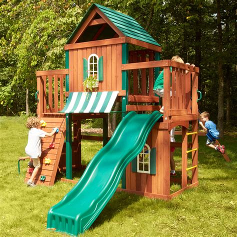 Swing-n-Slide Winchester Wood Complete Swing Set & Reviews | Wayfair