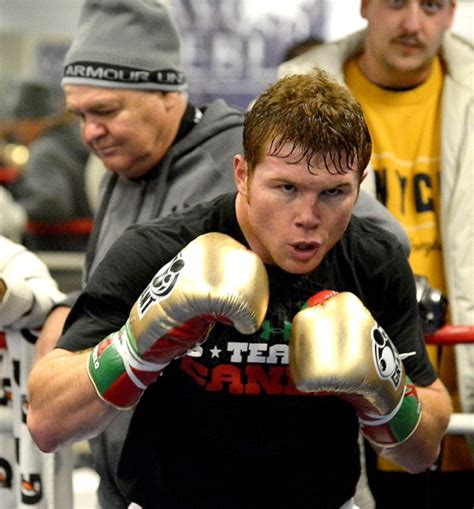 Canelo Alvarez & Shane Mosley training photos & pre-fight quotes ...