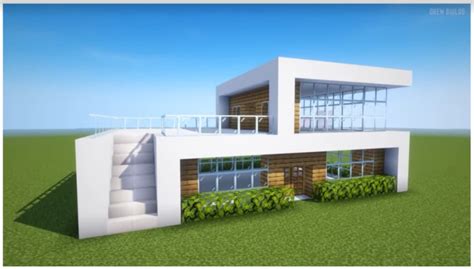 Minecraft Modern House Ideas Tutorial - Design Talk