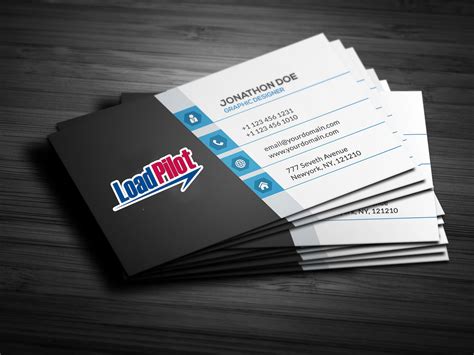 Custom Business Cards Design (1,000 Cards) - Loadpilot