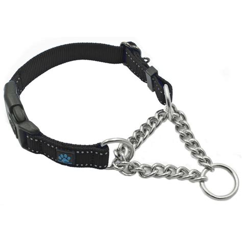 Martingale Chain Dog Collar | Max and Neo