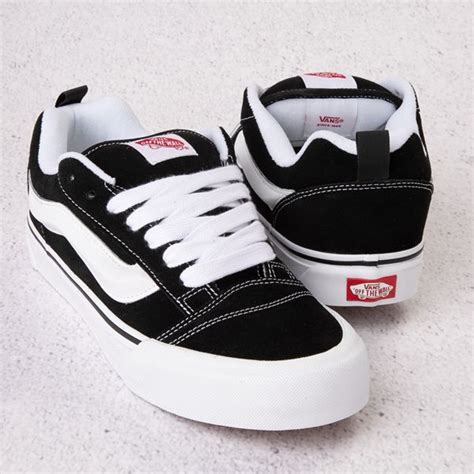 Vans Knu Skool Skate Shoe - Black / True White | Louis vuitton men ...