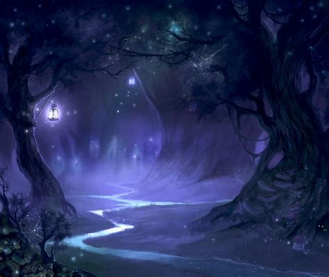 Magic Forest Drawing - Drawing.rjuuc.edu.np