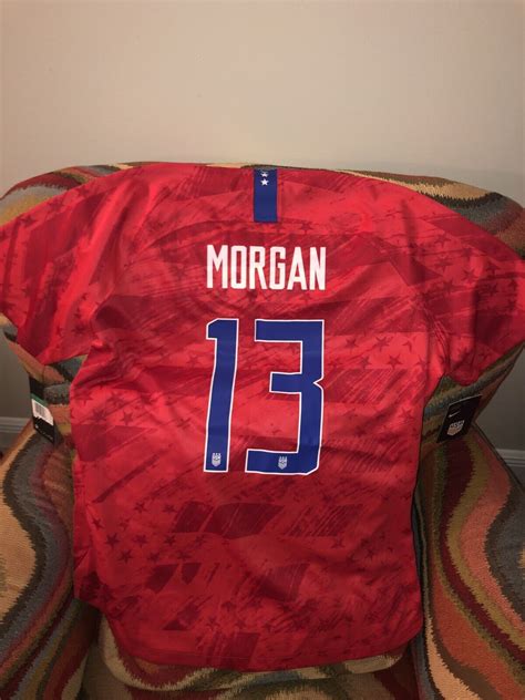 Nike Alex Morgan #13 Usa National Team Soccer Jersey NWT Size XL Womens ...