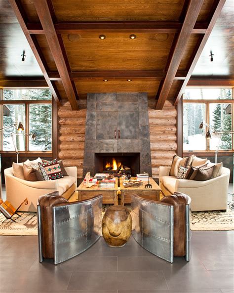 22 Luxurious Log Cabin Interiors You HAVE To See - Log Cabin Hub