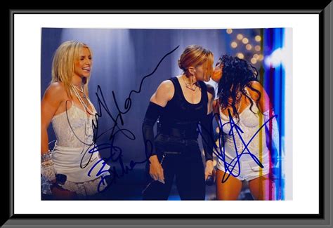 2003 Vmas Britney Spears Madonna and Christina Aguilera - Etsy