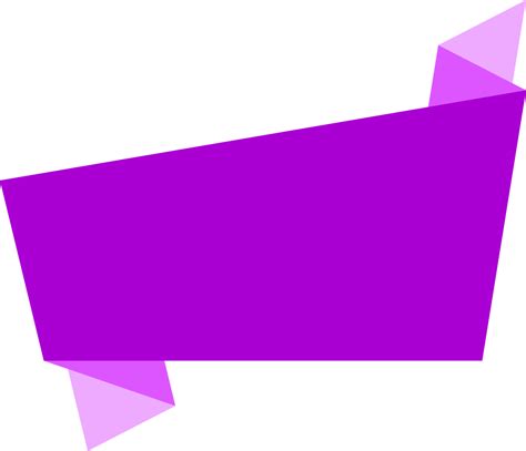 Purple Banner Png