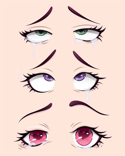 Girl Anime Eyes Color