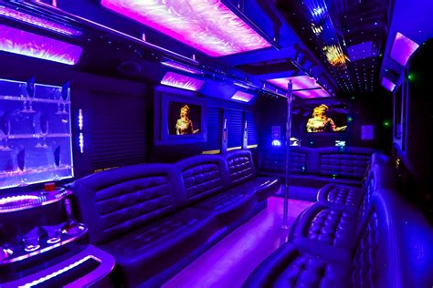 VIP Limo Service: Tiffany F-550 Limo Party Bus