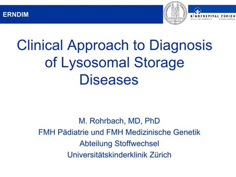 (PDF) Clinical Approach to Diagnosis of Lysosomal Storage Diseases ...