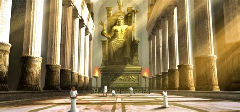 Statue of Zeus at Olympia ~ Education