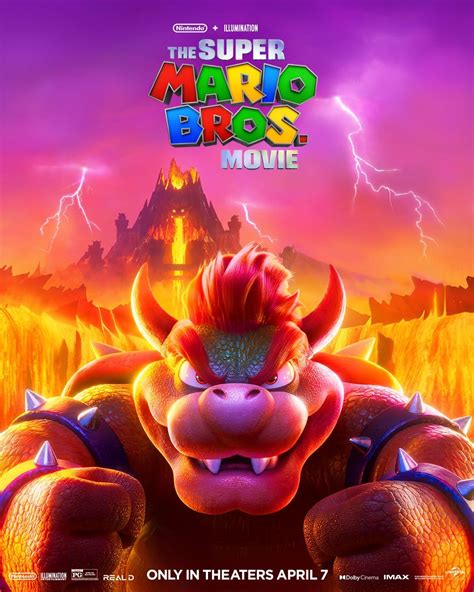 The Super Mario Bros Movie Bowser Phone Wallpaper