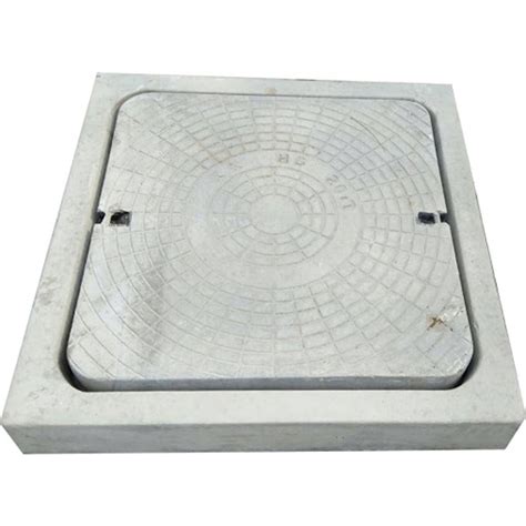 Gray Full Floor (Rectangular) 48 x 48 Inch RCC Square Chamber Cover, Rs ...