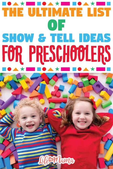 The Ultimate List Of Show & Tell Ideas For Preschoolers