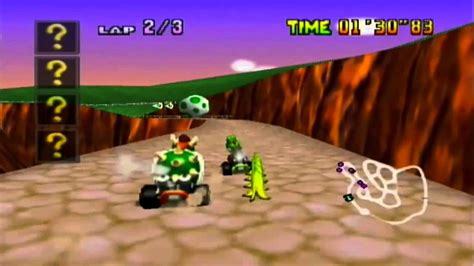 Mario Kart 64 - Yoshi Valley - YouTube