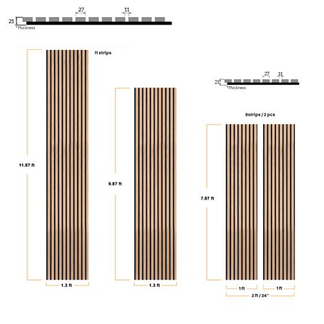 Natural Oak Wood Wall Panels - 100% Real Oak Finish - Wood Panel Wall USA