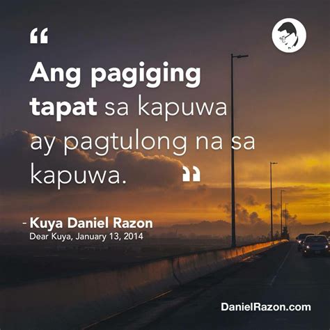 Pin by Myra Talmor on A wise man once said... | Tagalog quotes ...