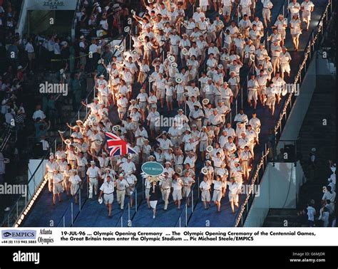 Atlanta Olympic Games 1996 - Opening Ceremony Stock Photo - Alamy