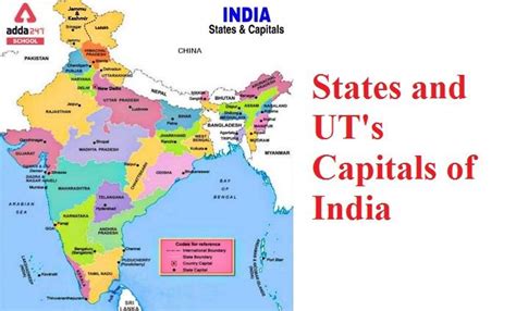 List of 29 States of India and Their Capitals of India