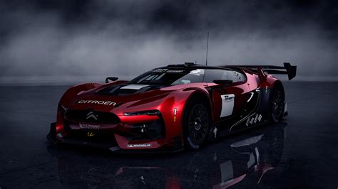 Citroen - Red Sport Car Wallpaper Download 3840x2160